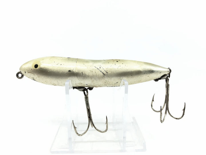 Heddon Zara-Spook Sway Back NP Nickel Plate Color Tougher Color