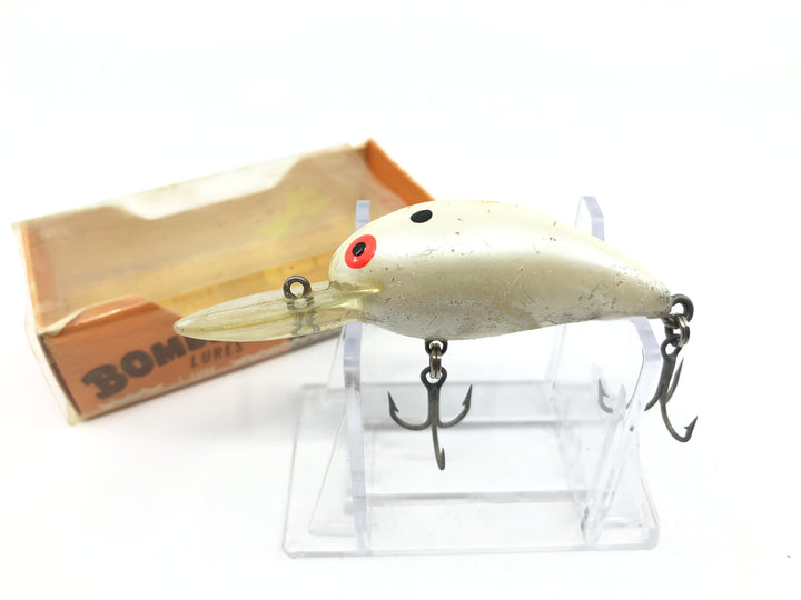 Bomber Model A with Box White Minnow