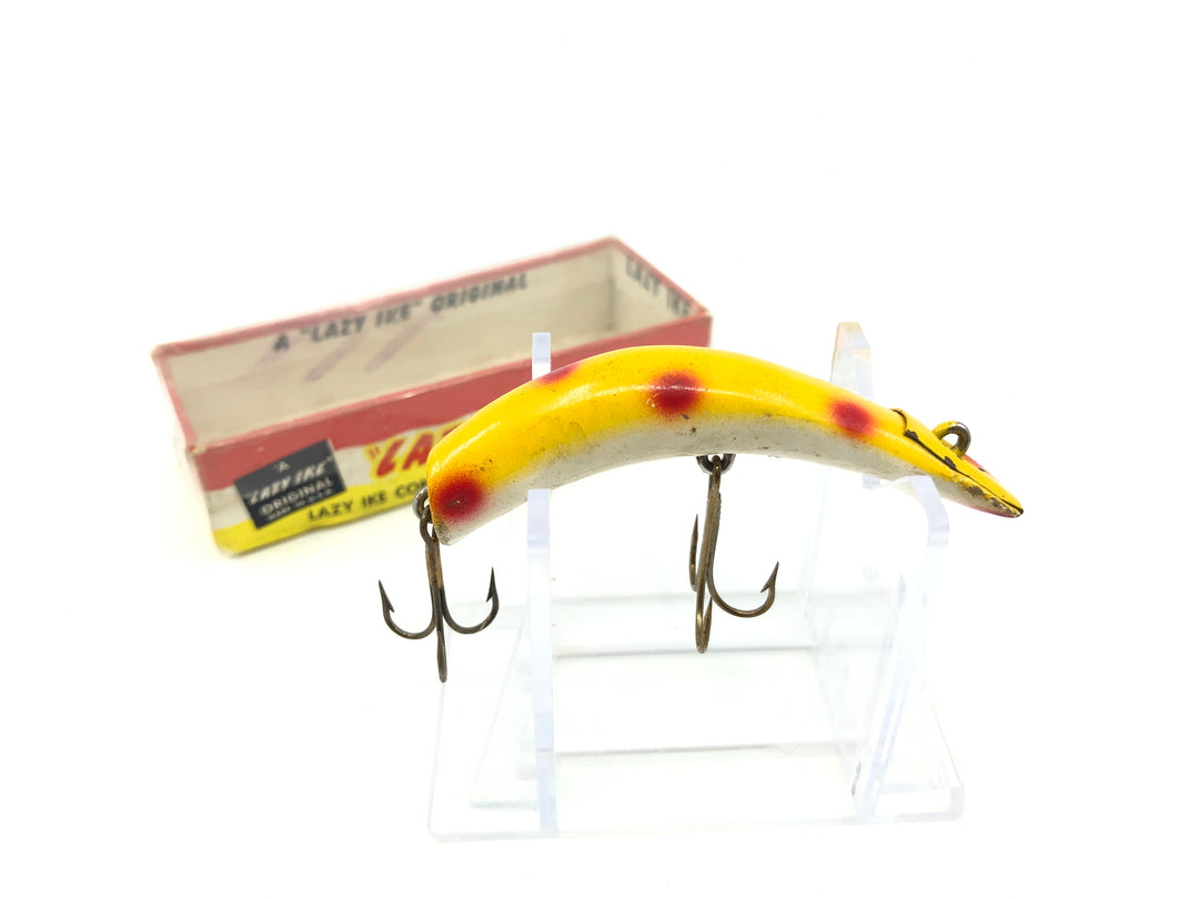 Kautzky Wooden Lazy Ike KL-2 YS Yellow Spot Color with Box