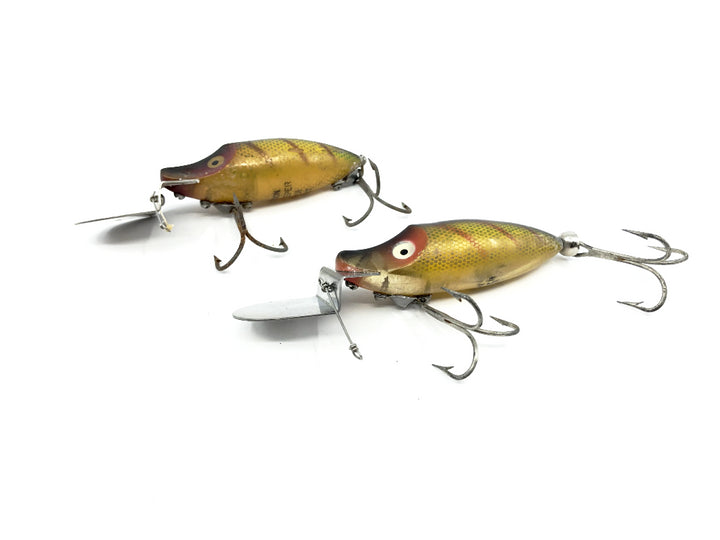 Heddon Go-Deeper River Runt Perch Color Lot of Two