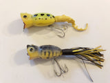 Tiny Arbogast Fly Rod Hula Poppers