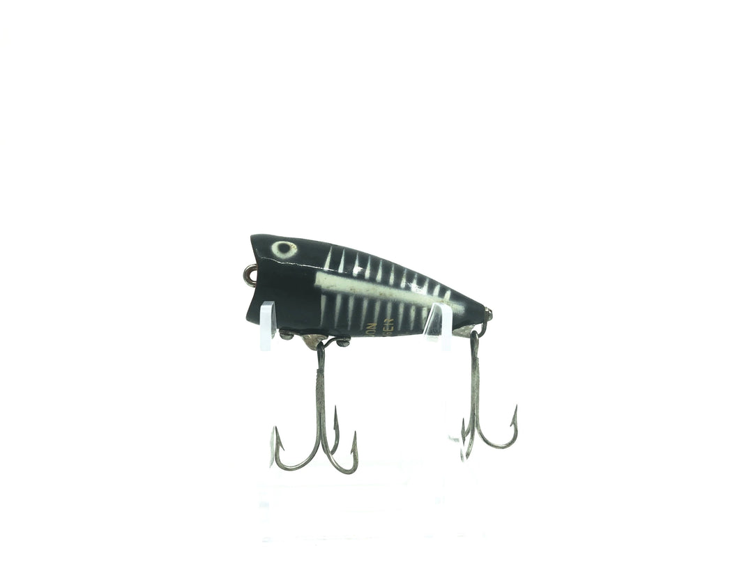 Heddon Chugger Spook Jr. 9520 XBW Black Shore