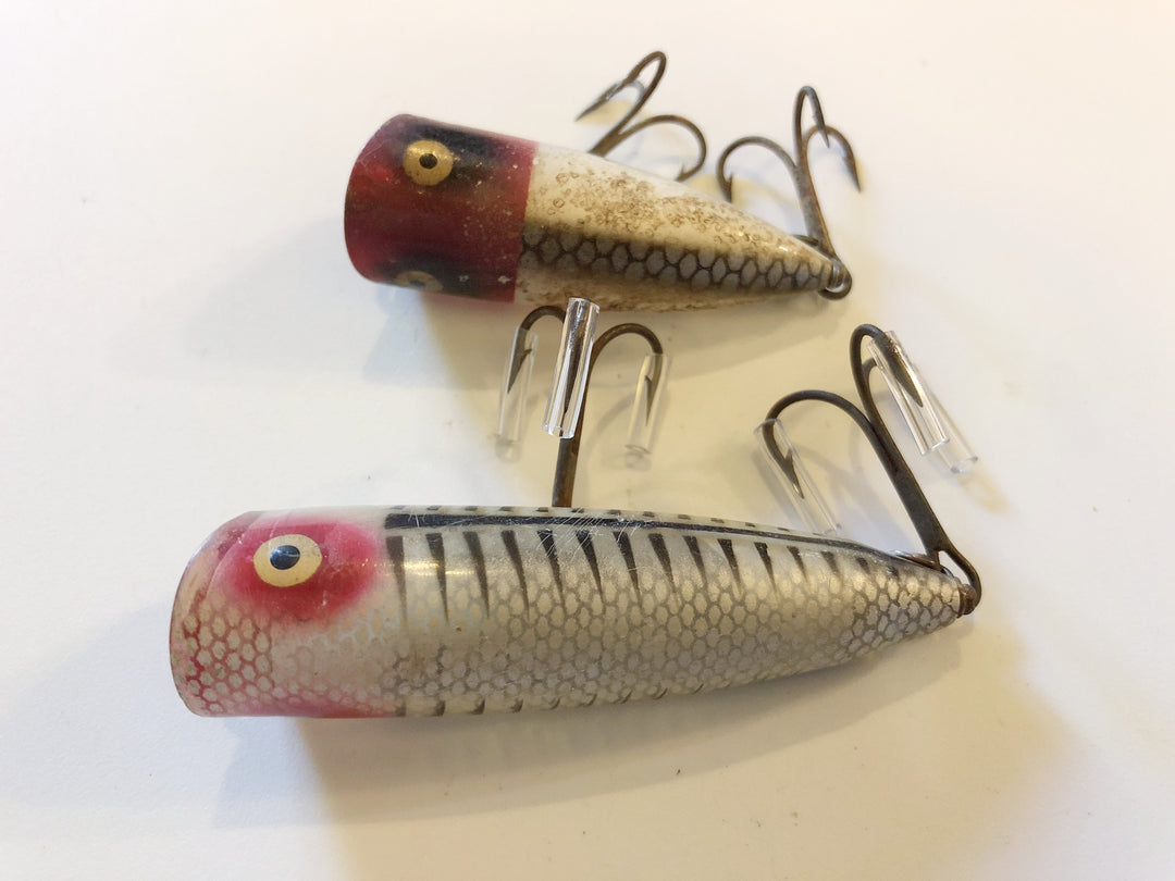 Heddon Chugger and Chugger Jr Lot of Two