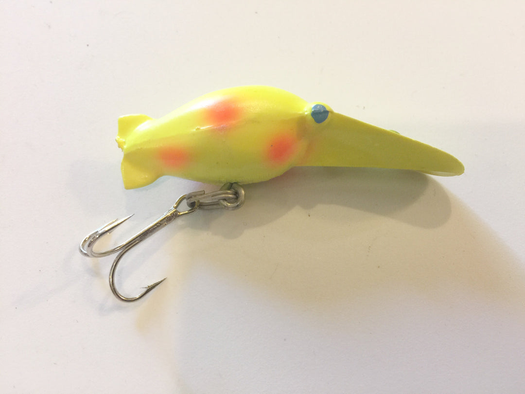 Hot Shot Luhr Jensen Size 3 Yellow Orange Spots