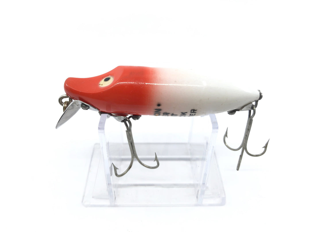 Heddon River Runt Spook Floater Red and White Color