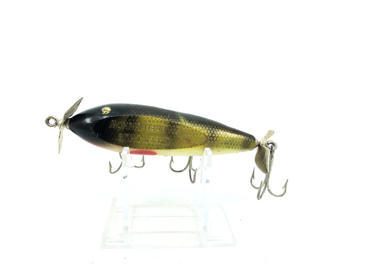 Creek Chub 1500 Injured Minnow in Perch Color 1501