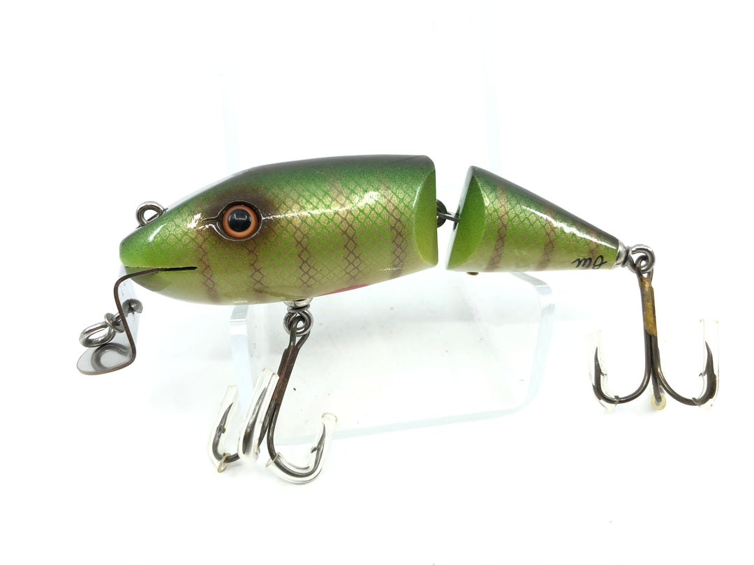 Chautauqua Special Order Wooden Wigglefish in Yellow Perch Color