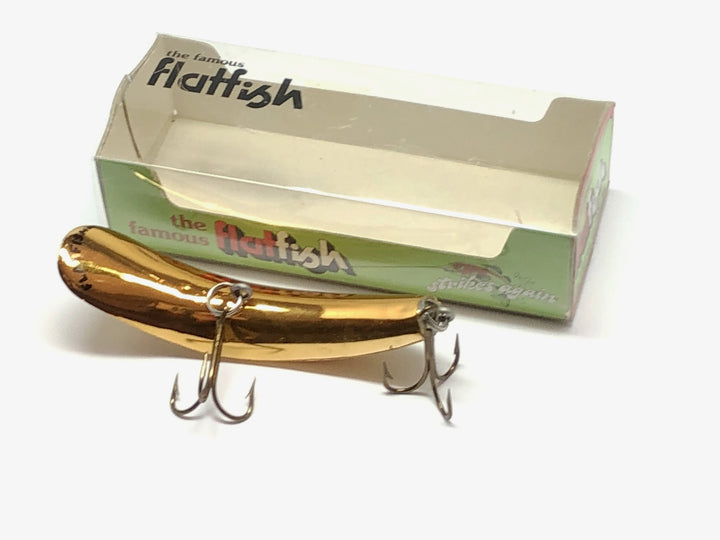 Helin Flatfish U20 GP Gold Plated Color with Box