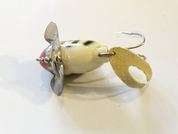 Falls Bait Company Fish 'N Fool Yellow with Black Ribs and Red Dot