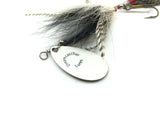 Dreamcatcher Lures Musky Black and White Bucktail
