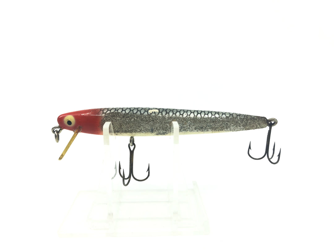 Heddon Wood Cobra Vibra-Flash Red White Color
