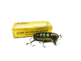 Arbogast Jitterbug 5/8oz Perch Color, Vintage Bugged-Eyed Model (1948-1963)