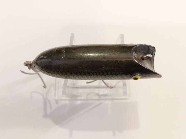 South Bend Babe Oreno Type Lure Green Scale Wooden Tack Eyes