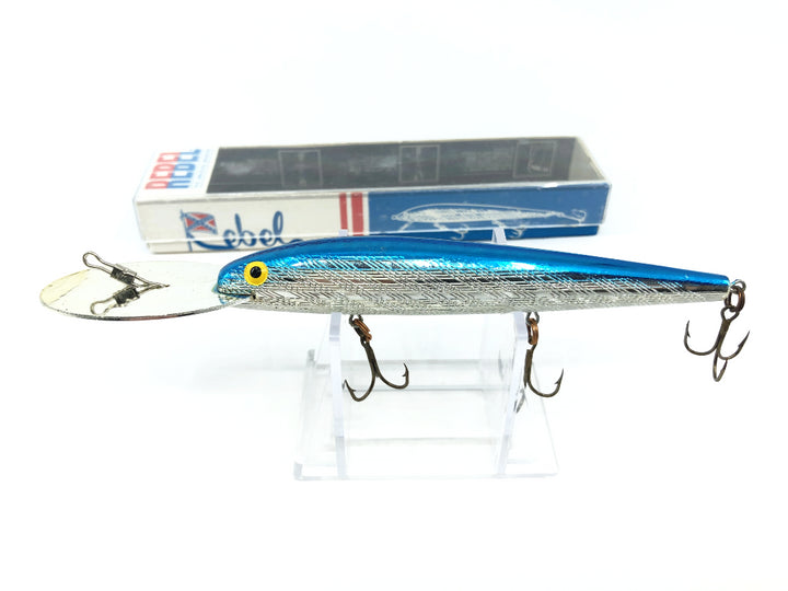 Rebel Vintage Deep Runner Metal Lip DRM2203 Blue Color with Box