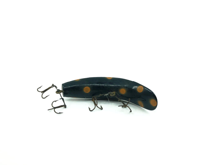 Helin Flatfish S3 Black with Orange Dots Color