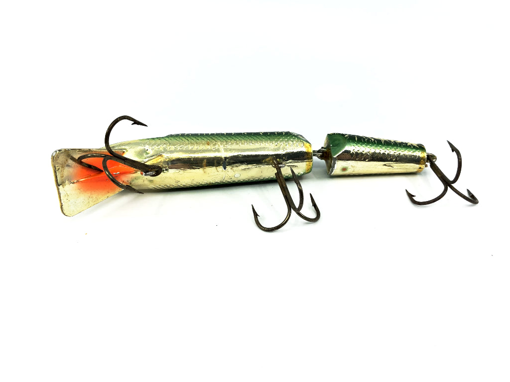 Wiley 6 1/2" Jointed Musky King Jr. in Green and Gold Foil Color