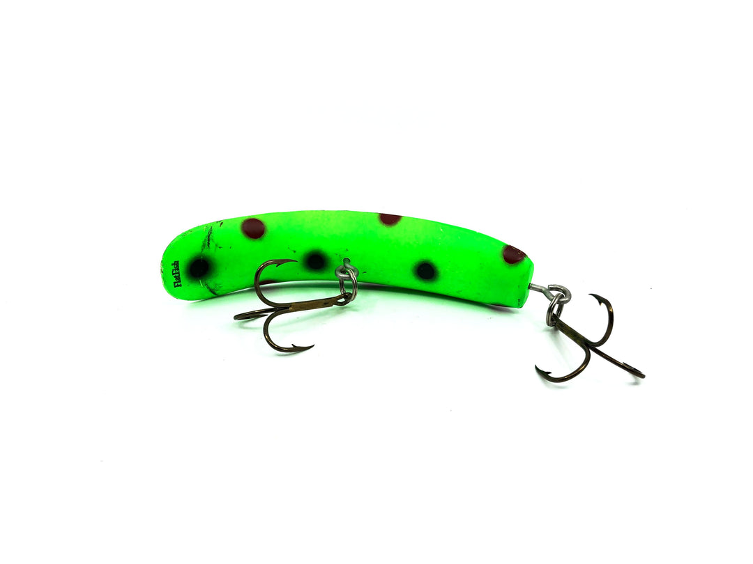 Helin Flatfish Musky Size T60-GFL Green Fluorescent Color