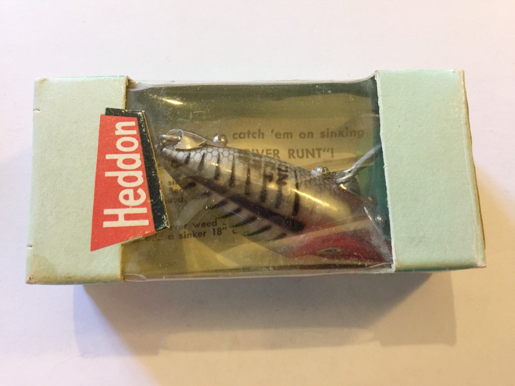 Leurre De Pêche Heddon Midget River Runt 9010RHF - Paillettes Leurre De Pêche Heddon Midget River Runt 9010RHF - Paillettes