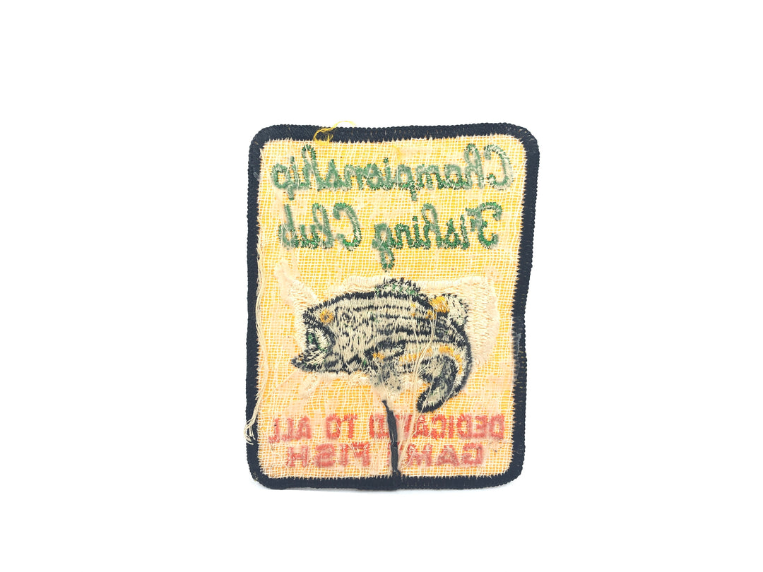 Championship Fishing Club Patch