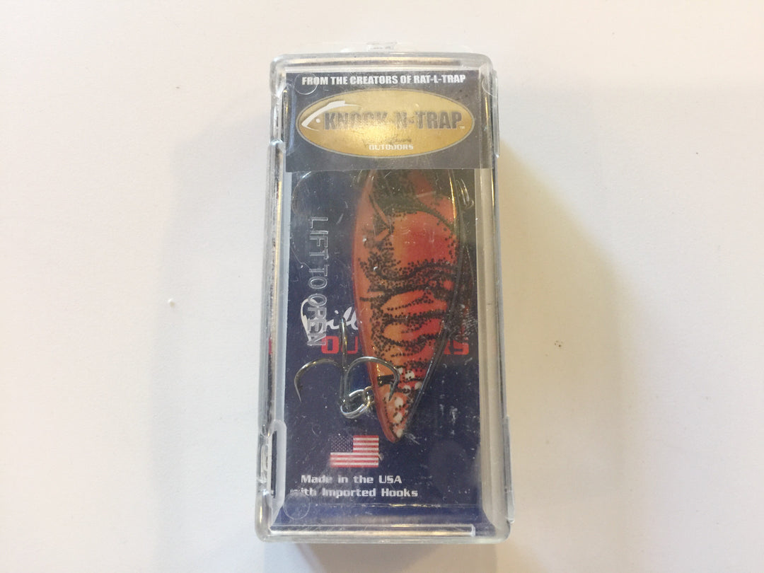 Knock-N-Trap Bill Lewis 1/2 oz Toledo Gold Crawfish New in Box!