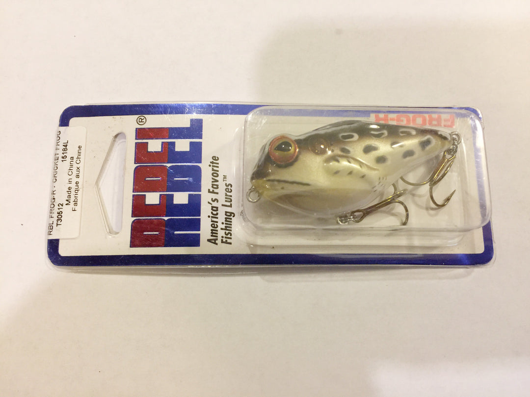 Rebel Frog-R in Cricket Frog Color New on Card