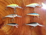 Six Rapala Lures One Price Including Deep Runners