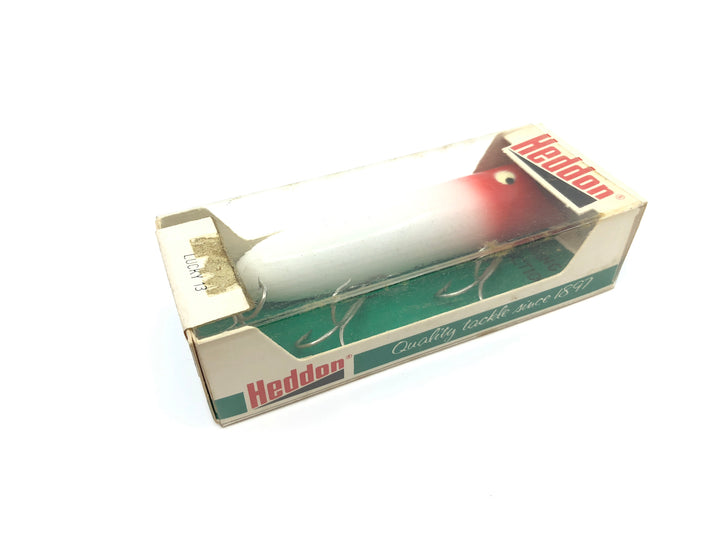 Heddon Lucky 13 2500 RH Red Head White Body Color with Box