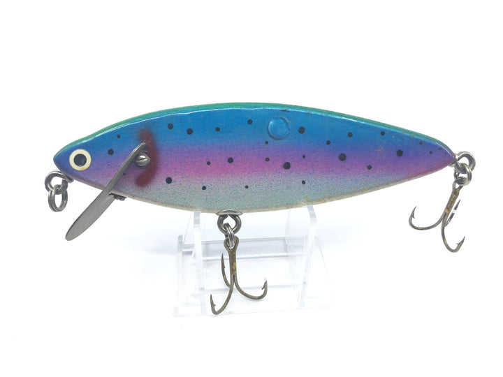 Vintage Hellraiser Psycho Path Musky Lure 6" Rainbow Trout Color
