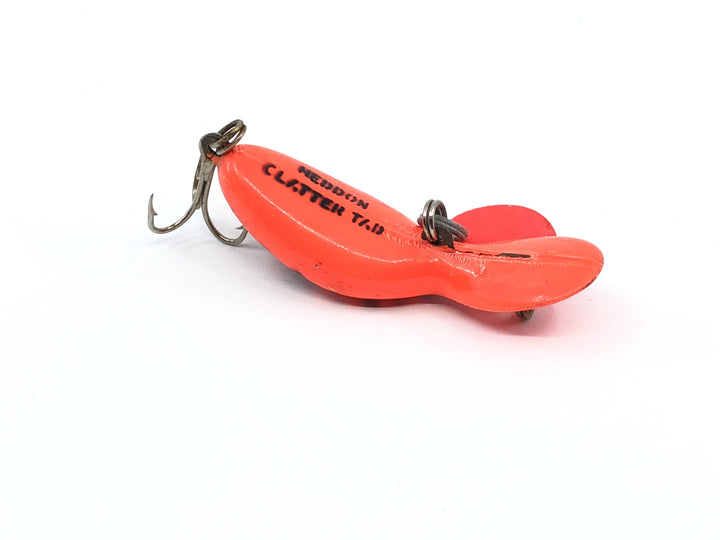 Heddon Clatter Tad Orange and Black Color
