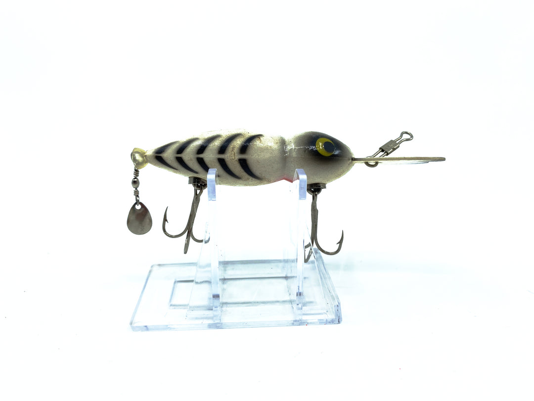 Hellbender Whopper Stopper White Black Rib Color