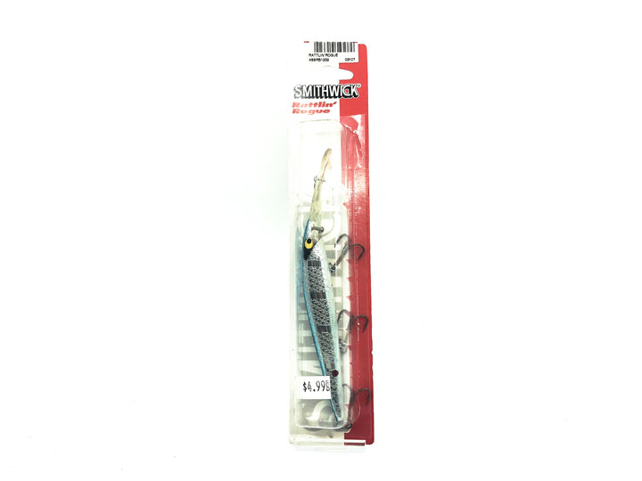 Smithwick Deep Suspending Rattlin' Rogue Silver Blue Back Color New on Card