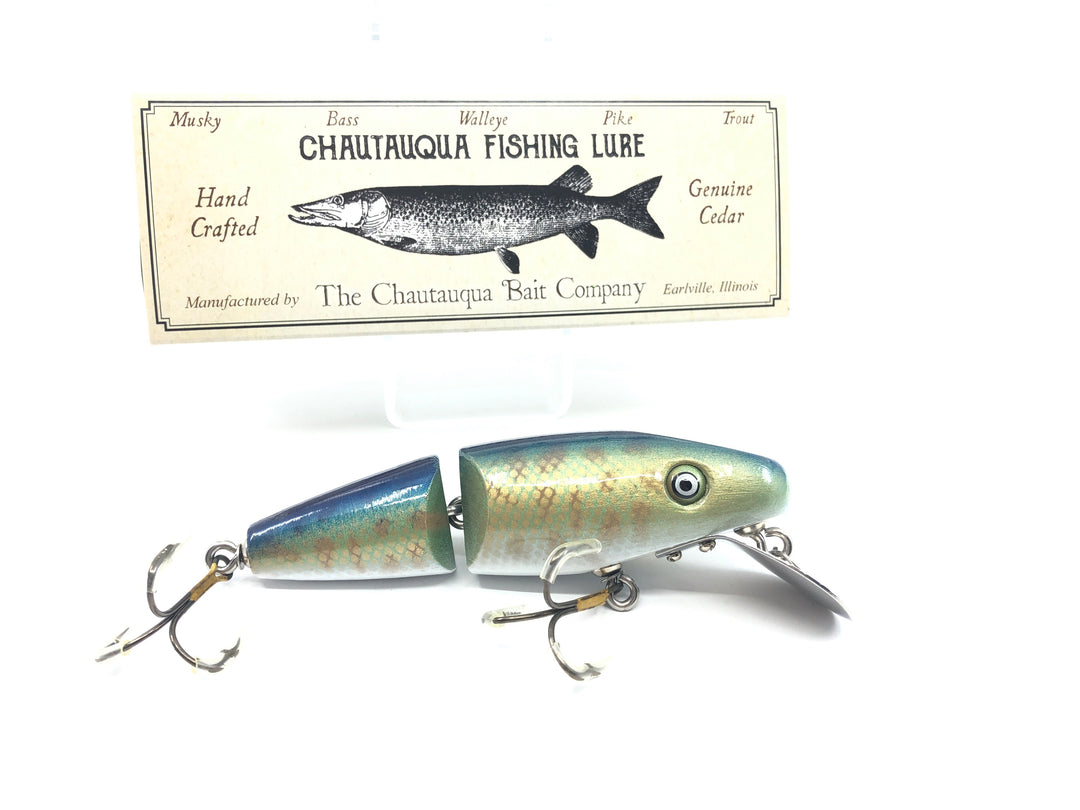 Chautauqua Wooden Super Shark Silver Musky Color Discontinued 2016 Model