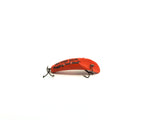 Promotional Bell Steel Sales "Plugging Tool Steel", Flatfish Type Lure Orange Color