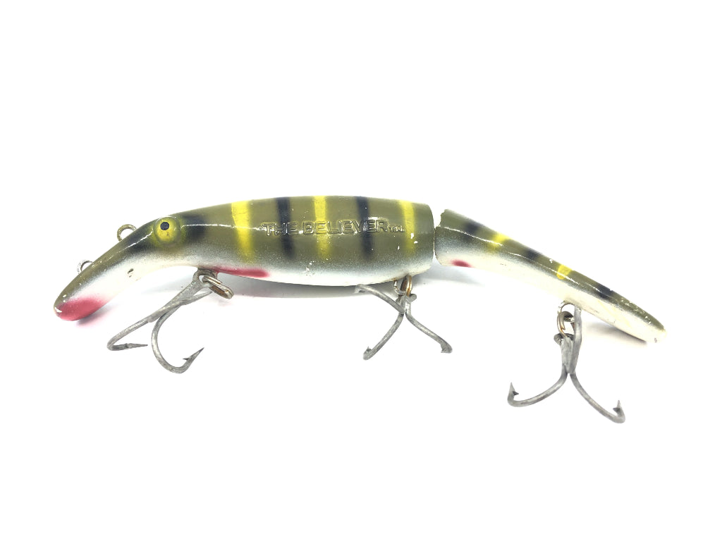 Drifter Tackle The Believer 8" Jointed Musky Lure Custom Green Stripe Color