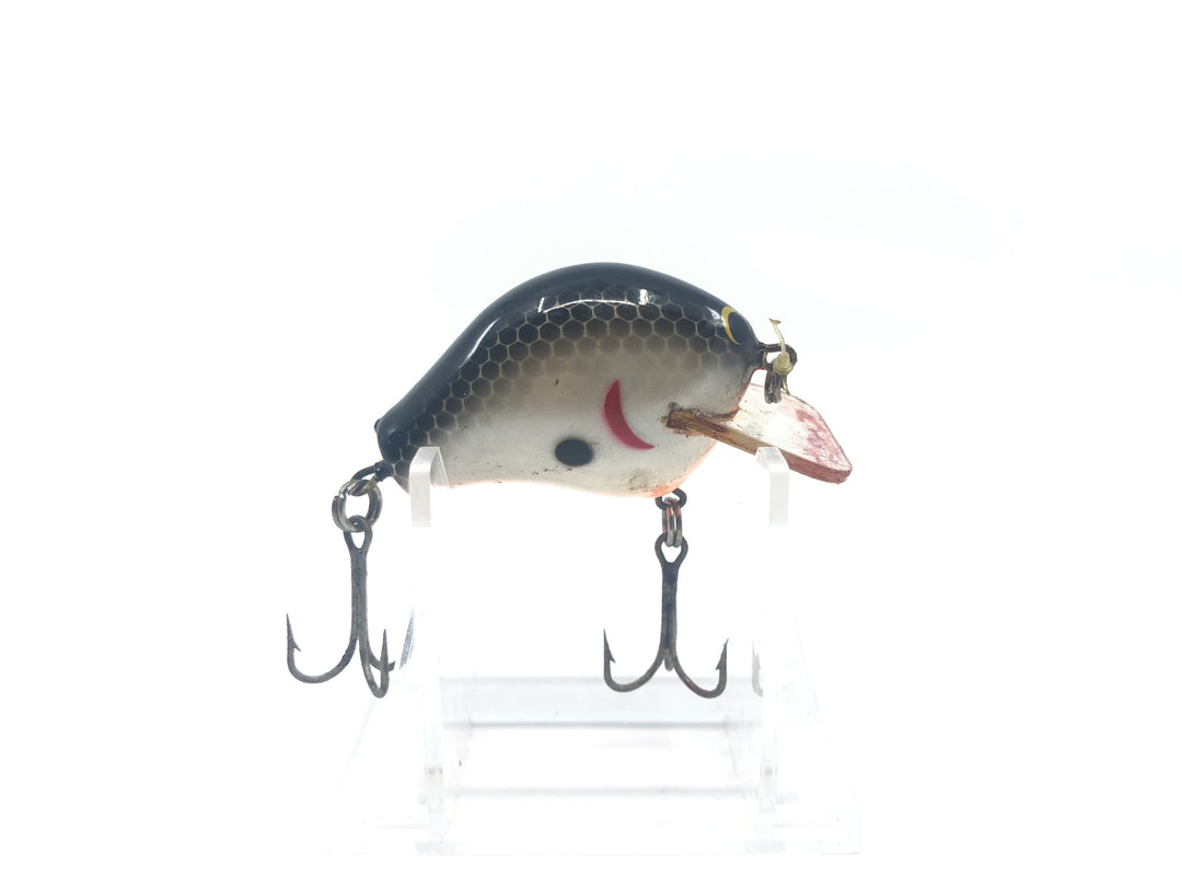 Little Fat CrankBait Silver with Black Back Color