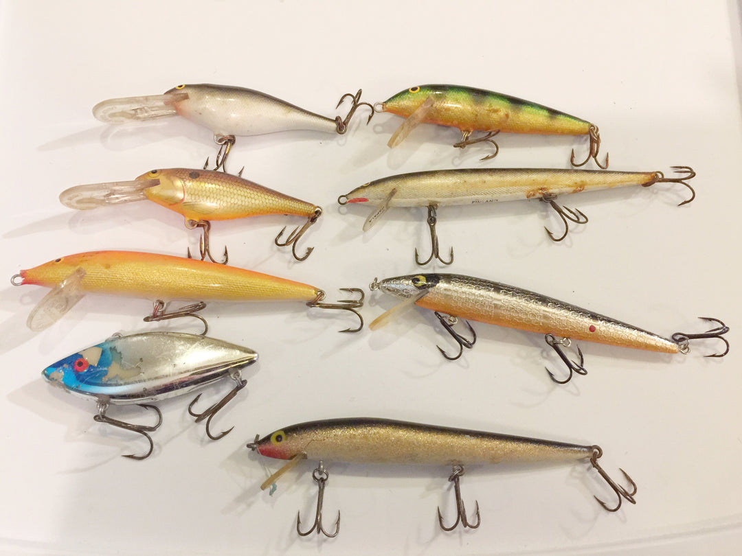 Walleye Lures Lot of 8 One Great Price!!!