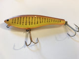 Bagley B-Flat 6 Lure DC9 Dark Crayfish on Chartreuse Color
