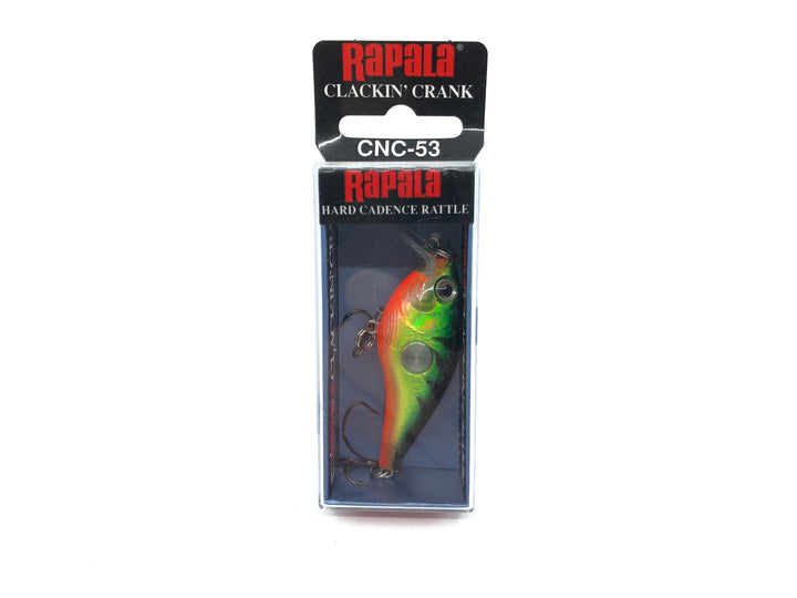 Rapala Clackin' Crank CNC-53 FT Firetiger Color New in Box Old Stock