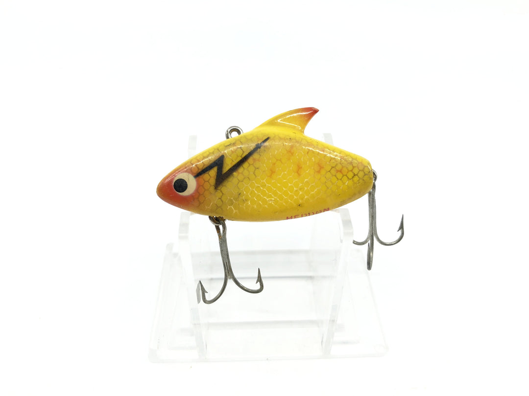 Heddon Super Sonic Yellow Scale and Lightning Bolt