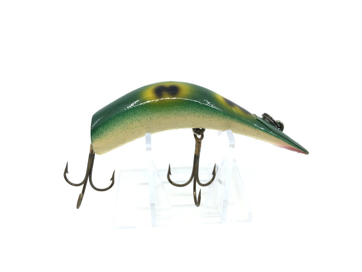 Kautzky Wooden Lazy Ike 4 Husky Ike Frog Color