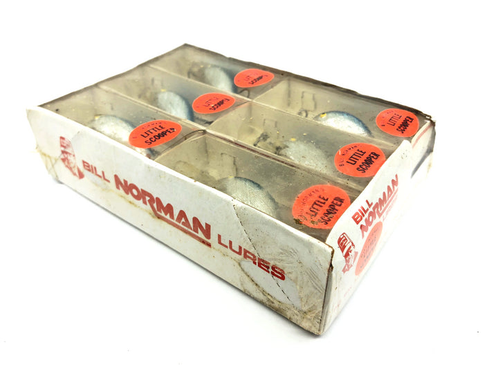 Bill Norman Vintage Dealer Box of 12 Little Scooper Lures Sealed 250 3 DRP