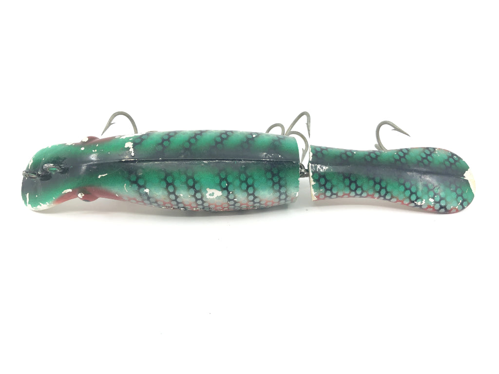 Drifter Tackle The Believer 8" Jointed Musky Lure Color Peppermint Custom