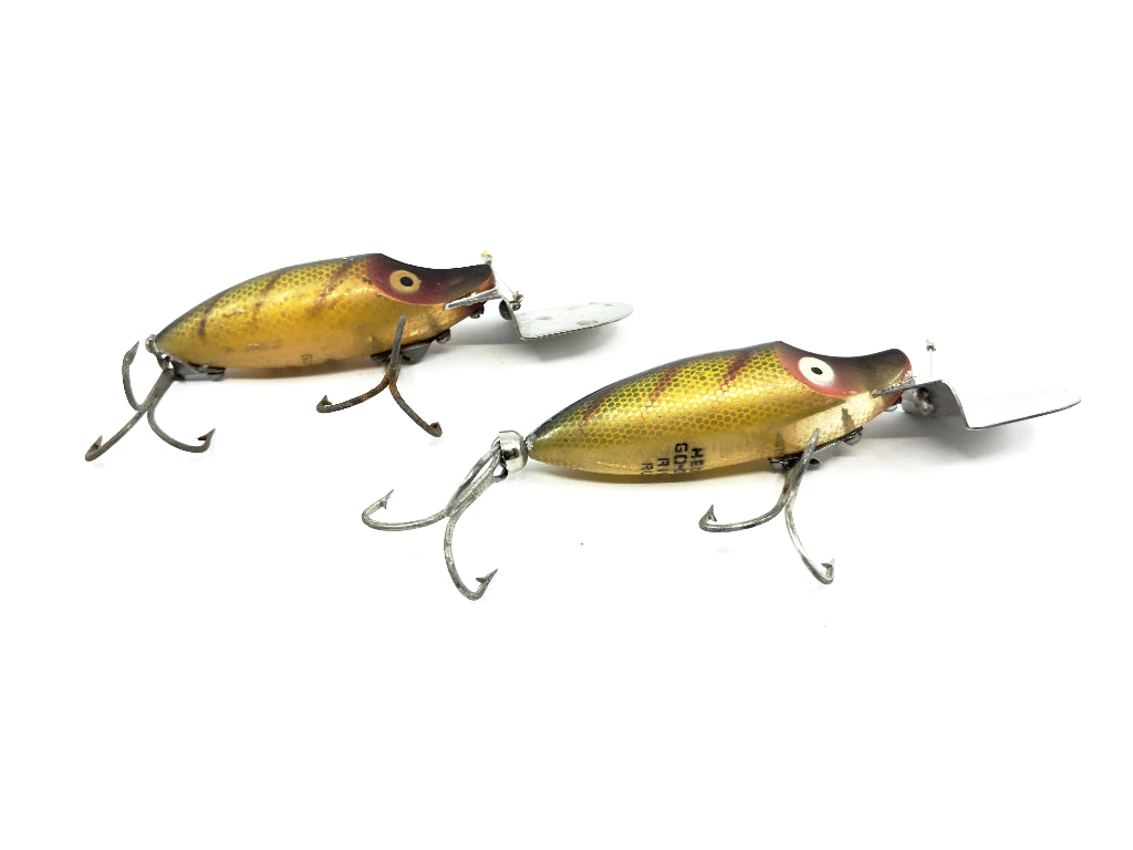 Heddon Go-Deeper River Runt Perch Color Lot of Two
