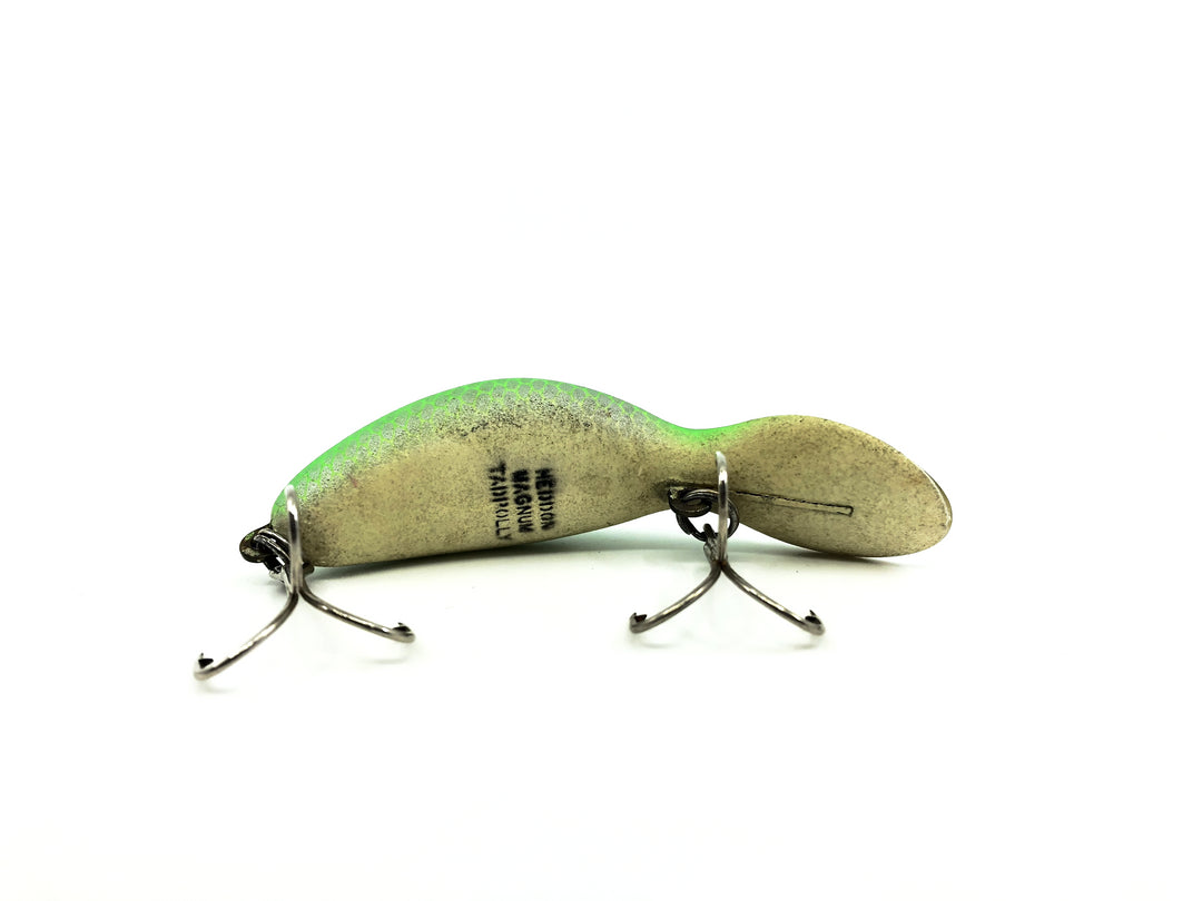 Heddon Magnum Tadpolly Spook DG Glo Green Alewife Color