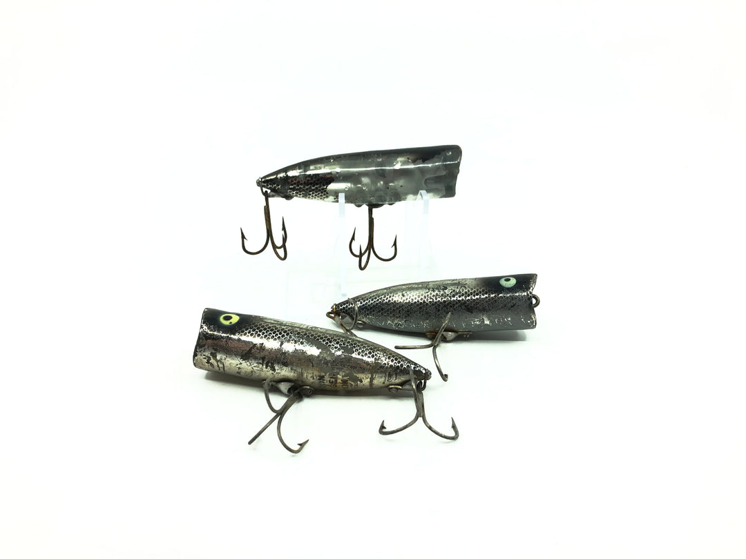 Heddon Chugger Spook 9542 Trio, NBL Black Shiner Color