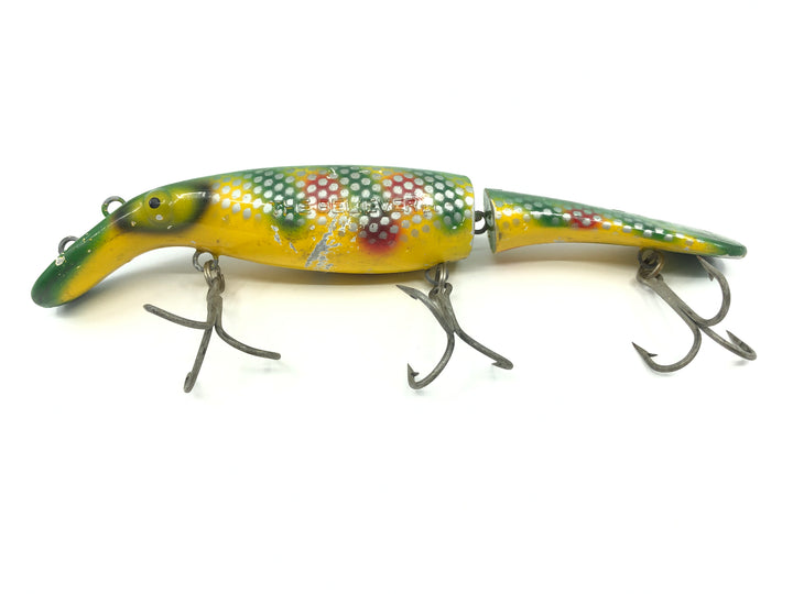 Drifter Tackle The Believer 8" Jointed Musky Lure Perch with Red Color