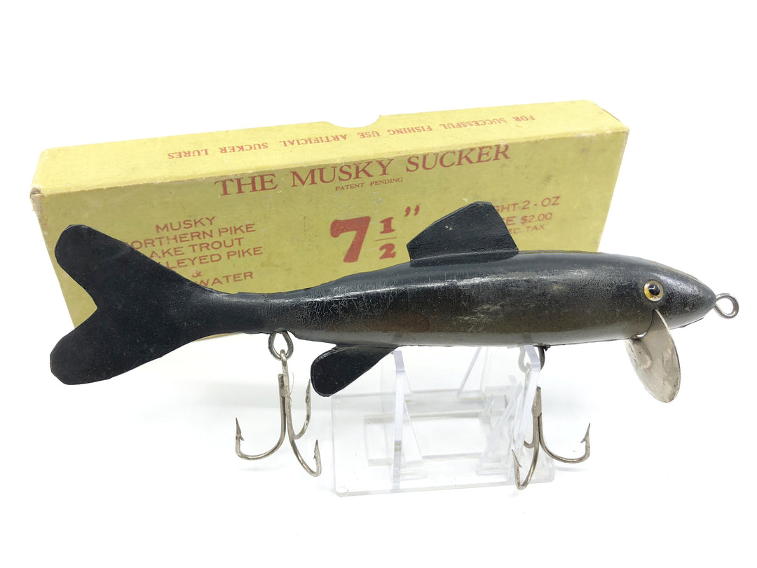 Musky Sucker Madison Wisconsin Lure New with Box 7.5" Long