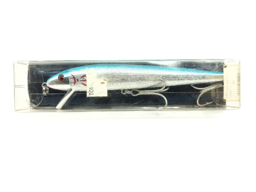 Cordell Red Fin Silver Blue Back 7" Model