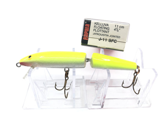 Rapala J-11 SFC Yellow Color Jointed Lure New in Box