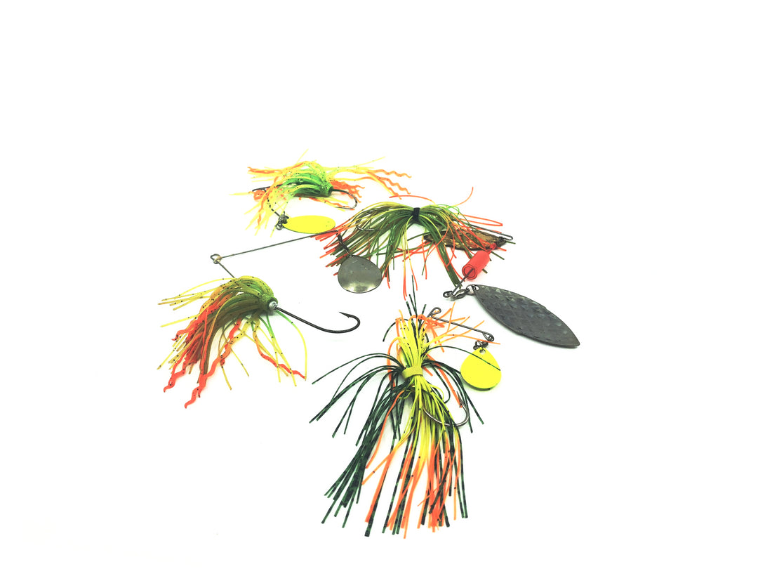 Assorted Tandem Spinnerbait 4 Pack